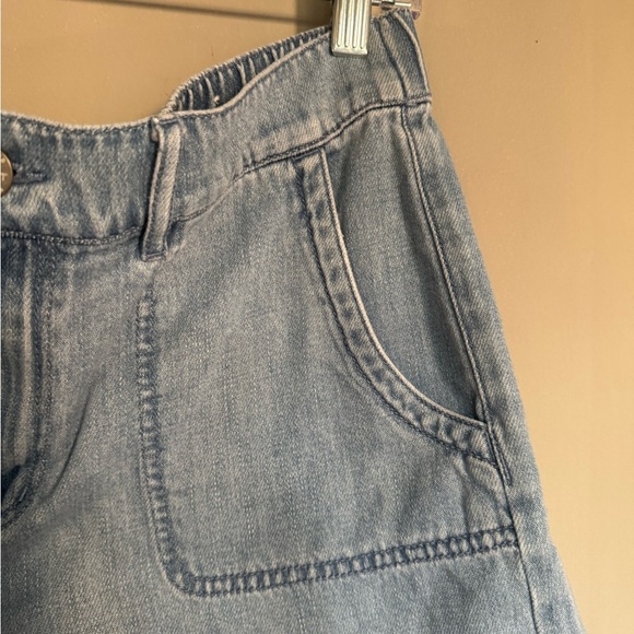 LOFT Blue Jean Shorts Casual Summer Essential - Picture 2 of 8